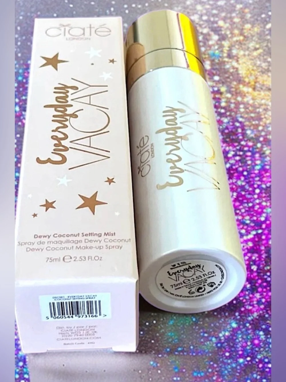 Ciaté London Everyday Vacay Dewy Coconut Setting Mist — Pink ~vegan 🌱